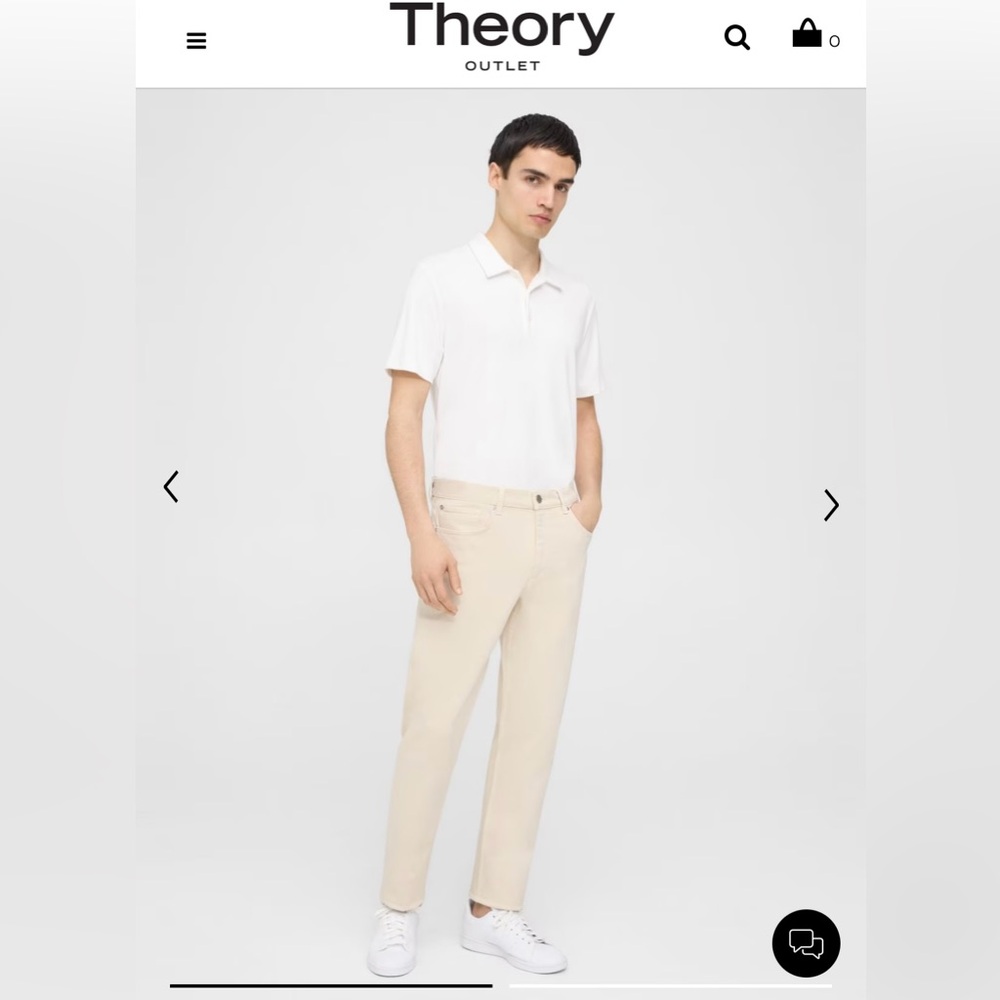 Athletic Fit Theory Denim Jeans